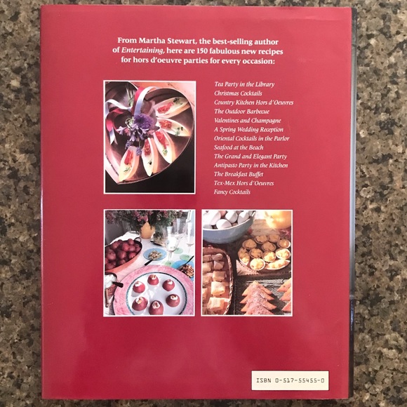 Vintage Martha Stewart’s Hors d’Oeuvres! Original! - Picture 2 of 8